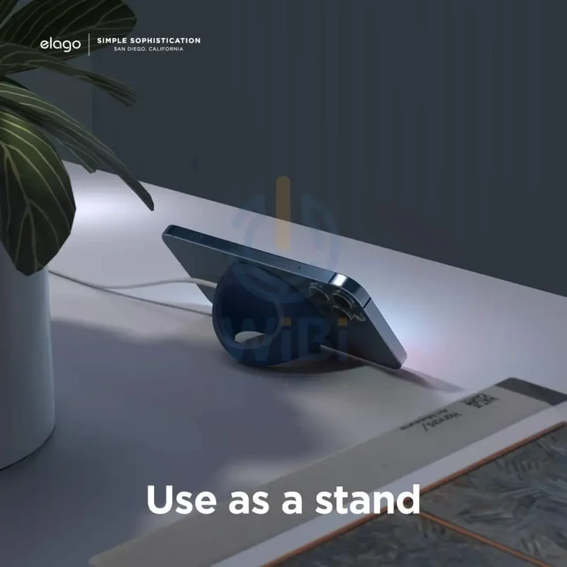 Elago Grip Stand for Magsafe - Jean Indigo - (Warehouse Packed)