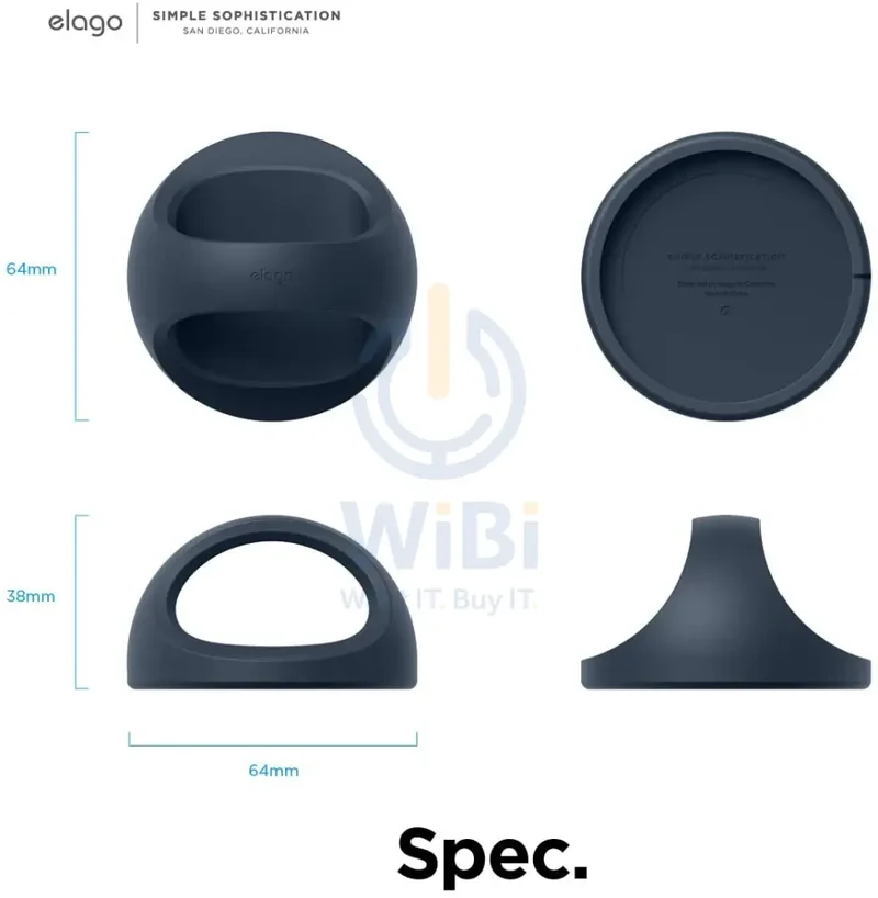 Elago Grip Stand for Magsafe - Jean Indigo - (Warehouse Packed)