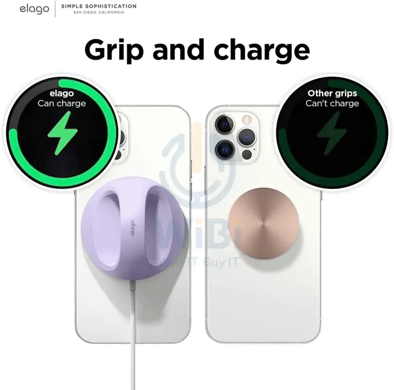 Elago Grip Stand for Magsafe - Lavender - (Warehouse Packed)