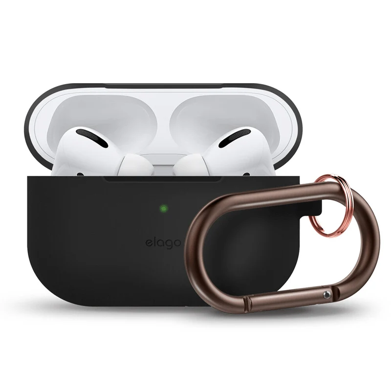 Elago AirPods Pro Slim Hang Case - Black - (Warehouse Packed)