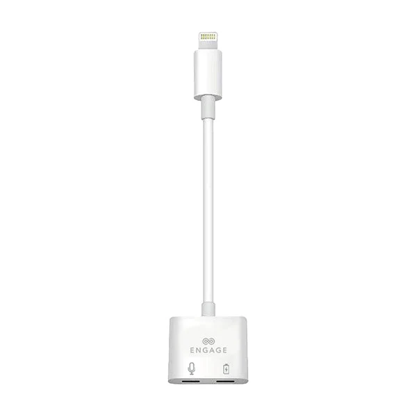 Engage Lightning To Dual Lightning Adapter Cable (Charge + Audio)