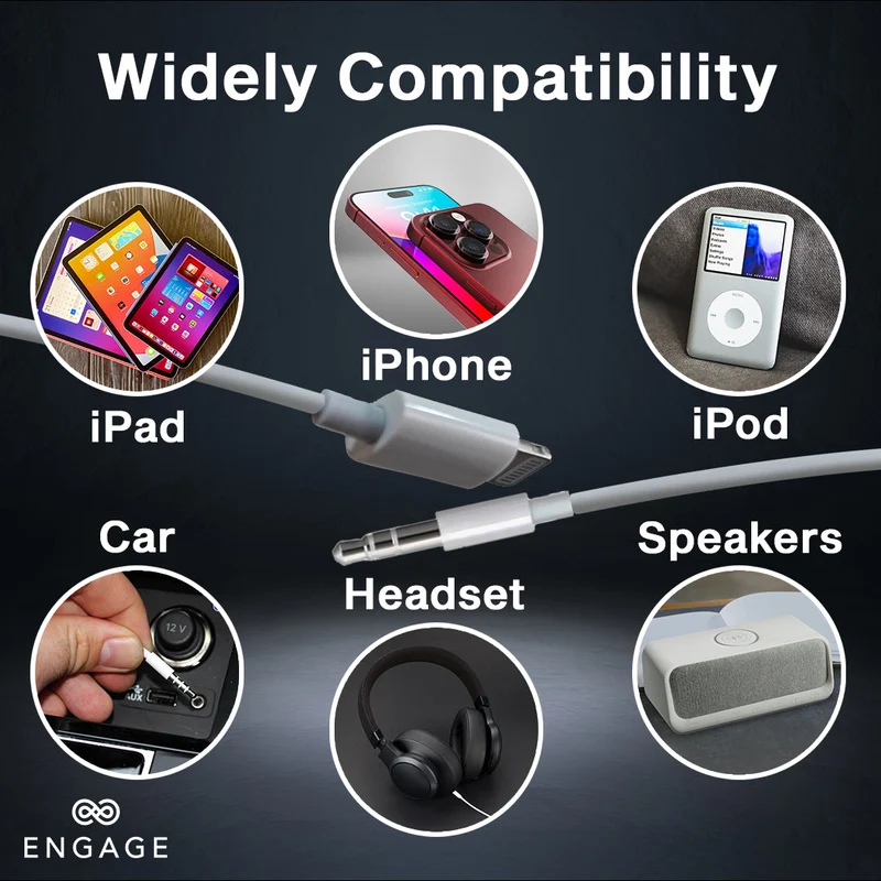 Engage Lightning To 3.5Mm Aux Audio (8954526522363)