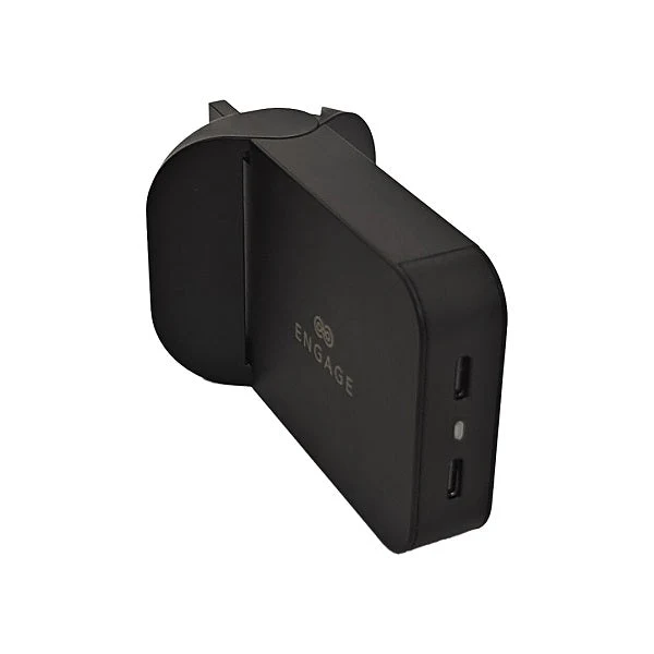 Engage Foldable Dual Usb-C 65W Power Adapter (Tr-344)(8954526522375)