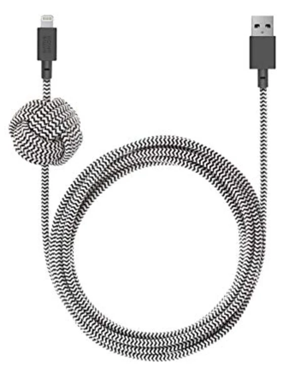 Native Union Night Cable - Usb A To Lightning 3M - Zebra