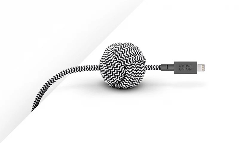 Native Union Night Cable - Usb A To Lightning 3M - Zebra