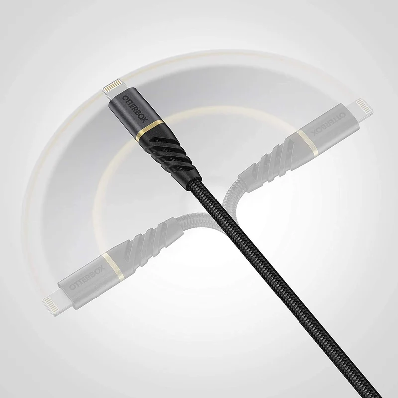 Otterbox Usb-C To Usb-C Fast Charge Cable - Standard 3 Meter - Black