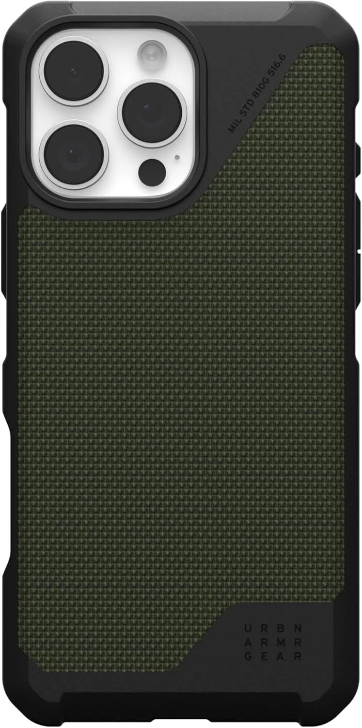 UAG Iphone 16 Pro Max Magsafe Metropolis Lt Case - Kevlar Olive