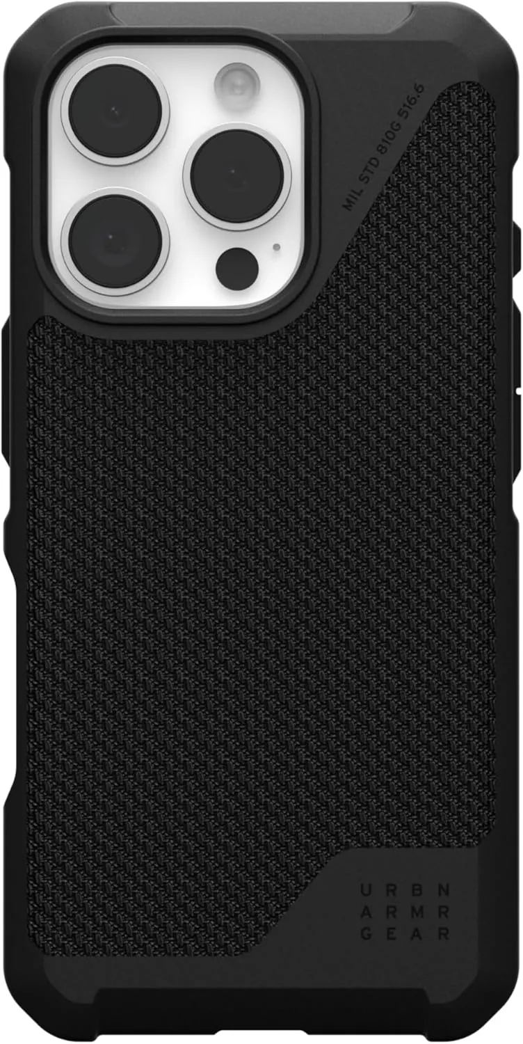 UAG Iphone 16 Pro Magsafe Metropolis Lt Case - Kevlar Black
