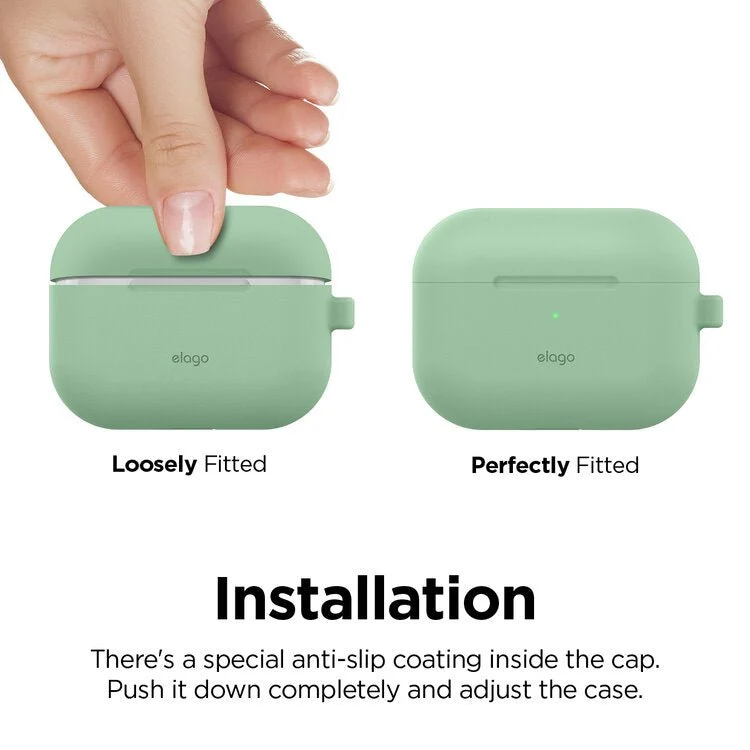 Elago AirPods Pro Original Hang Case - Pastel Green