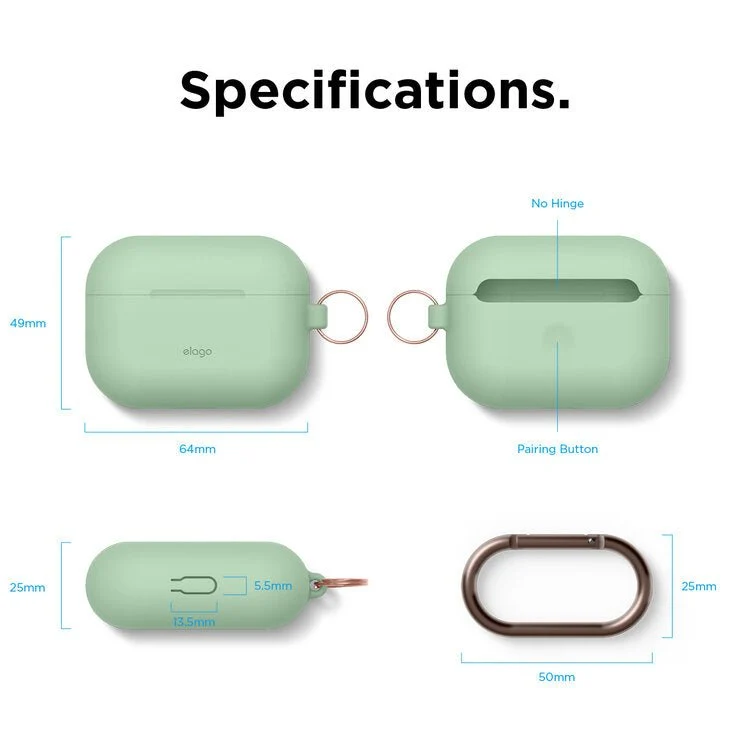 Elago AirPods Pro Original Hang Case - Pastel Green