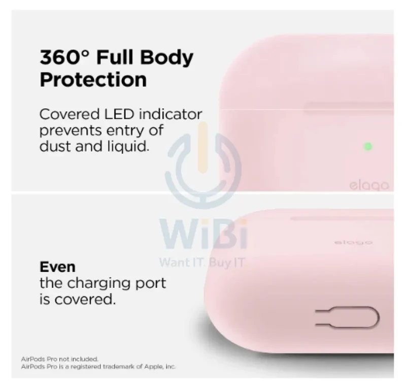 Elago AirPods Pro Original Hang Case - Lovely pink - (Warehouse Packed)