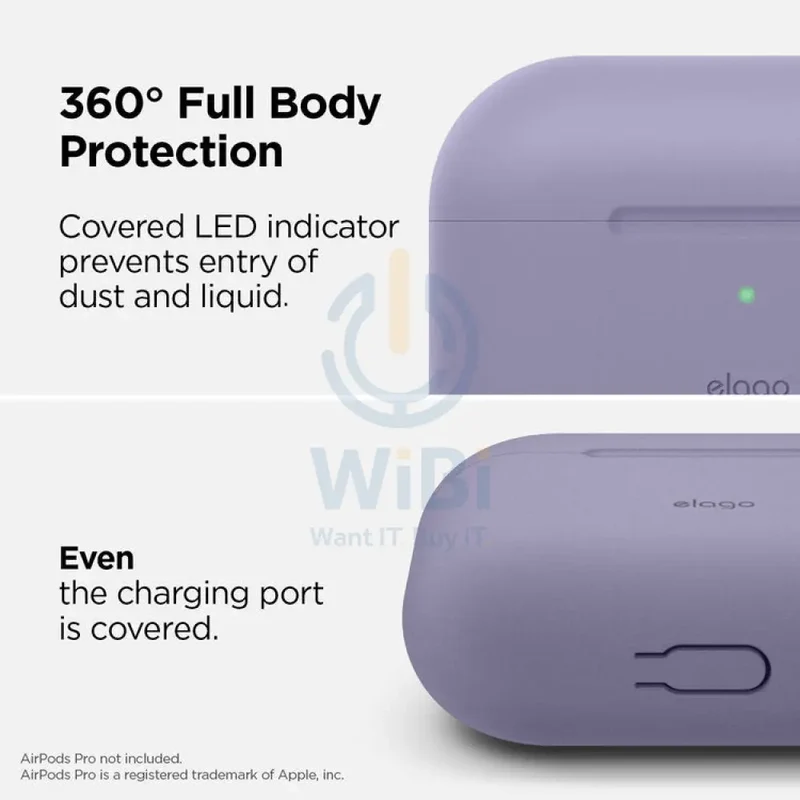 Elago AirPods Pro Original Hang Case - Lavender - (Warehouse Packed)