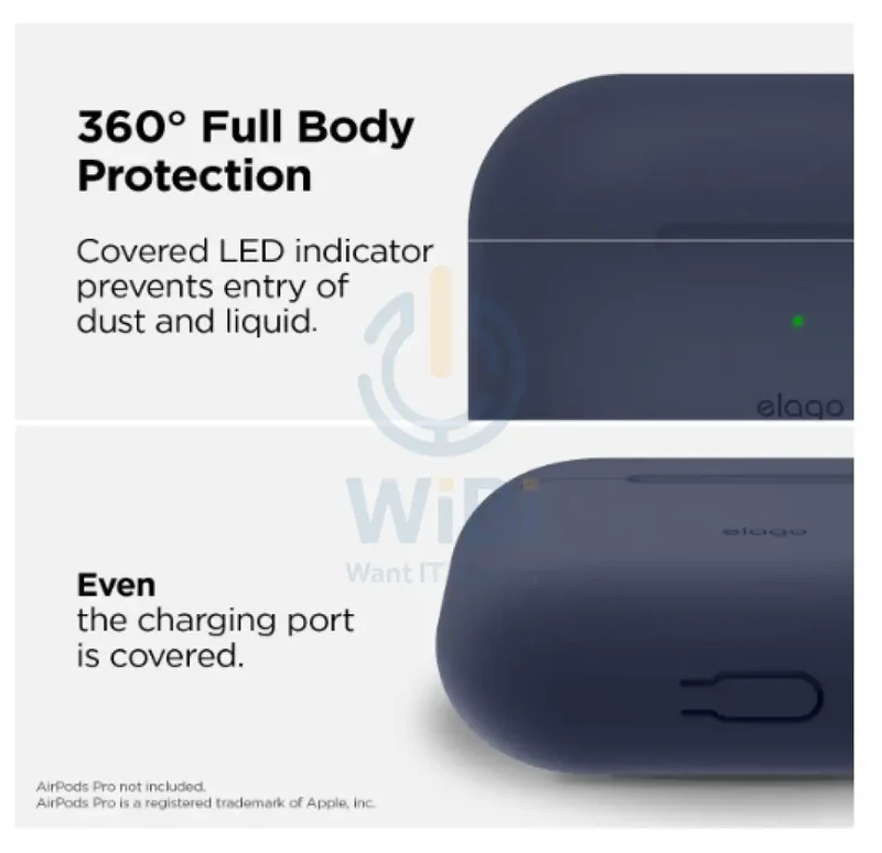 Elago AirPods Pro Original Hang Case - Jean Indigo - (Warehouse Packed)