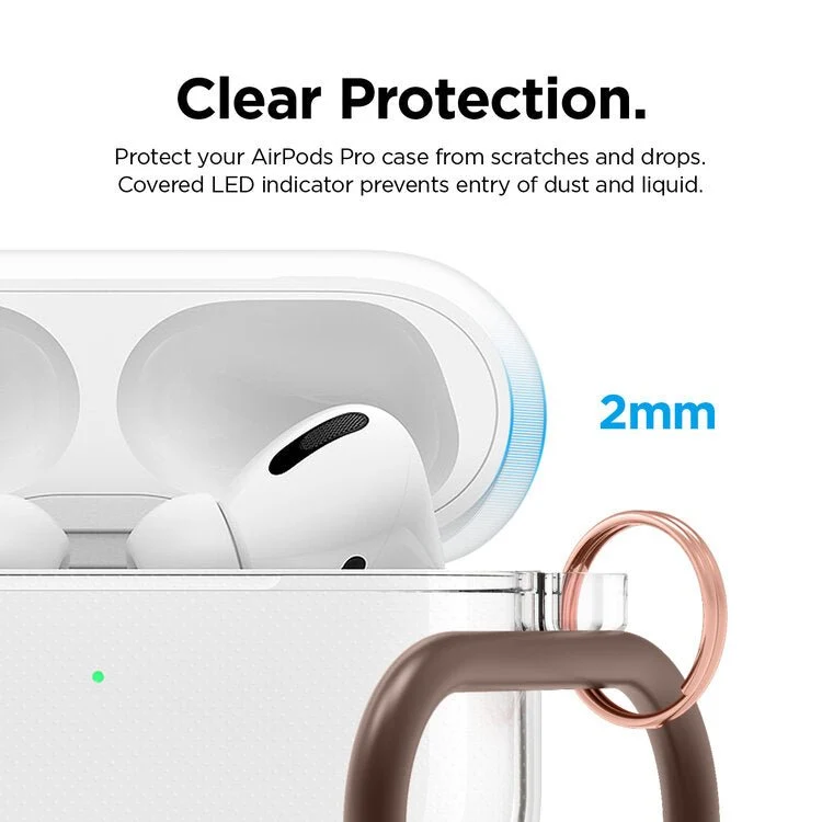 Elago Clear Case - Apple AirPods Pro / Clear - (Warehouse Packed)