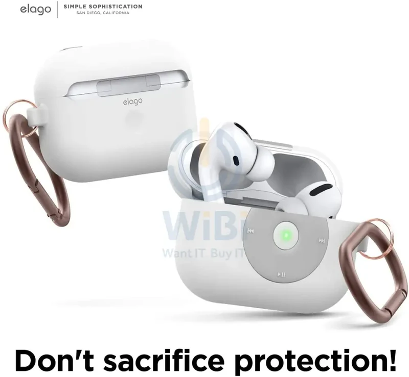 Elago AirPods Pro AW6 Hang Case (iPod) - White - (Warehouse Packed)