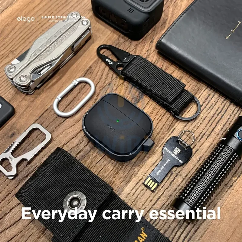 Elago Apple Airpods 3 EDC Case - Black - (Warehouse Packed)