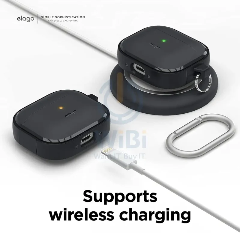 Elago Apple Airpods 3 EDC Case - Black - (Warehouse Packed)