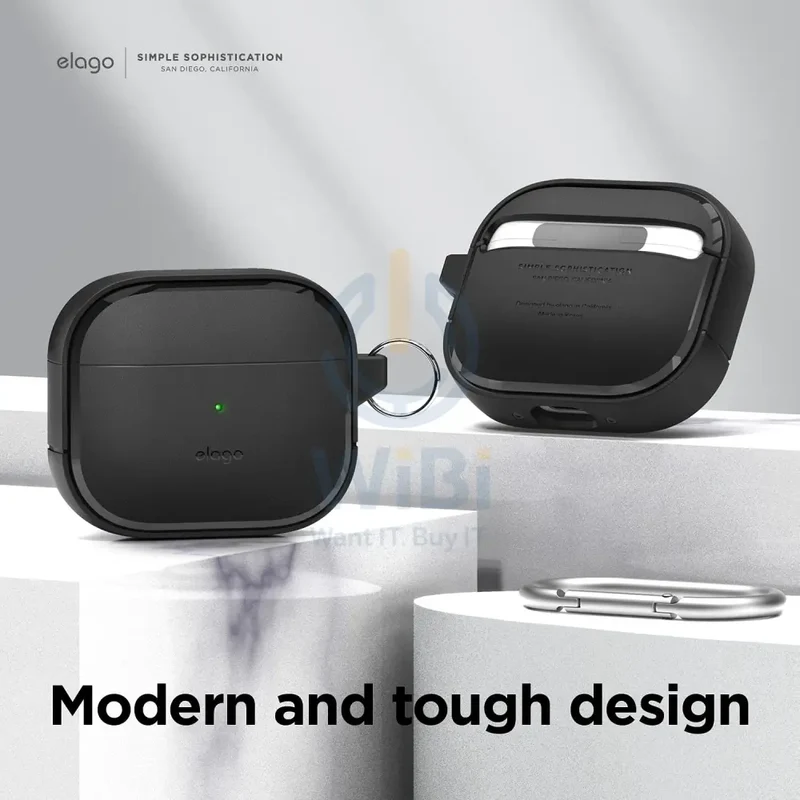 Elago Apple Airpods 3 EDC Case - Black - (Warehouse Packed)