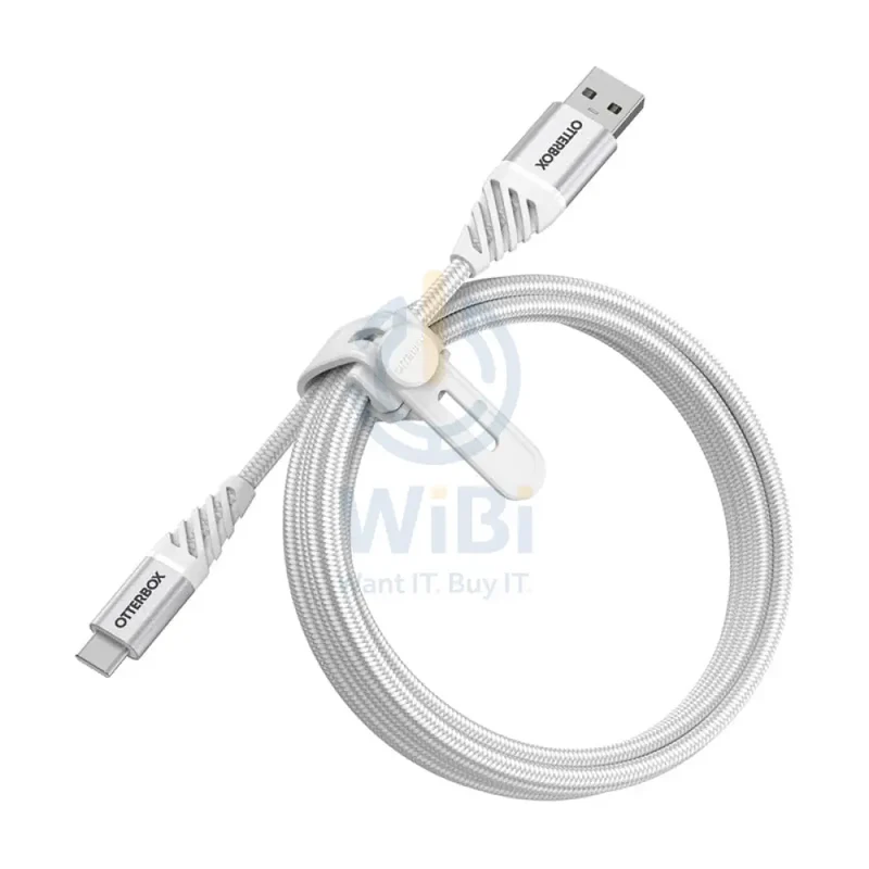 OtterBox Premium USB-C To USB-A Cable - USB-C / USB-A / 1 Meter / White - (Warehouse Packed)