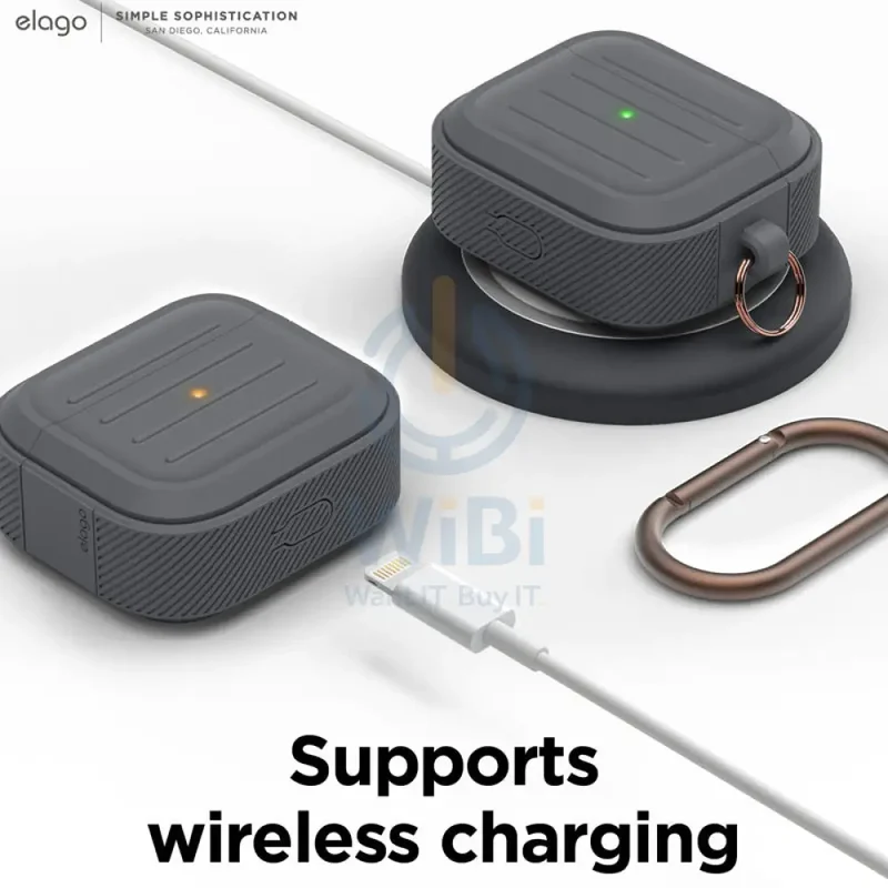 Elago AirPods 3 Armor Case - Dark Gray - (Warehouse Packed)