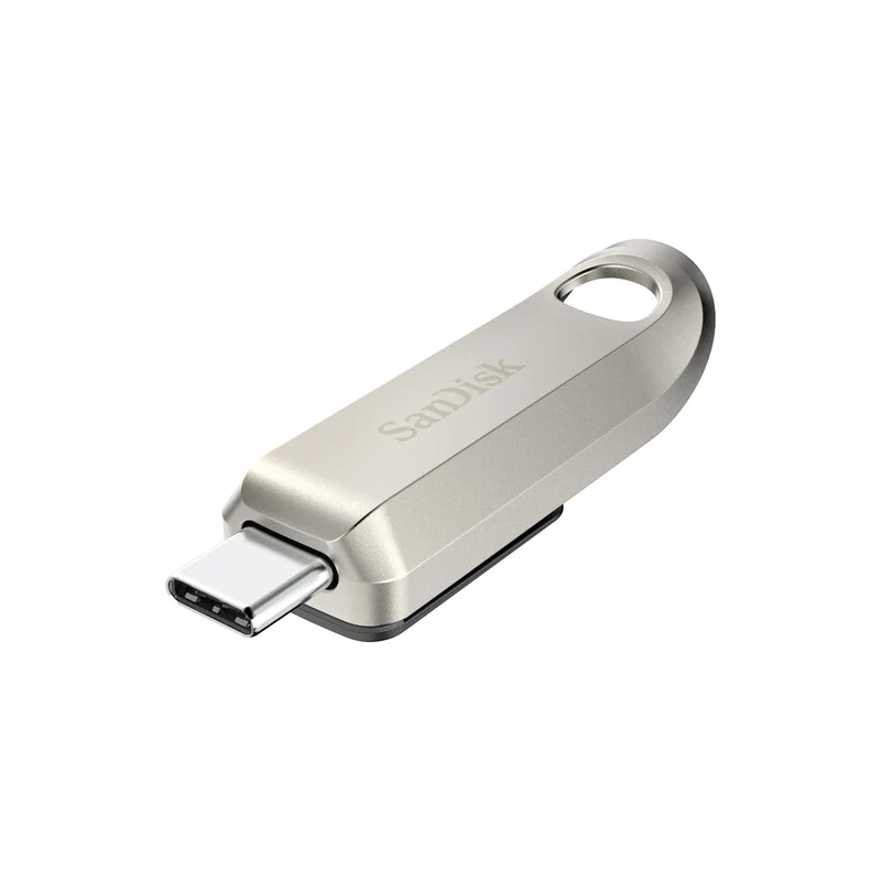 SanDisk Ultra Luxe USB-C Flash Drive - 1TB / Up to 400 MB/s / USB-C / USB 3.2 Gen 1 / Silver