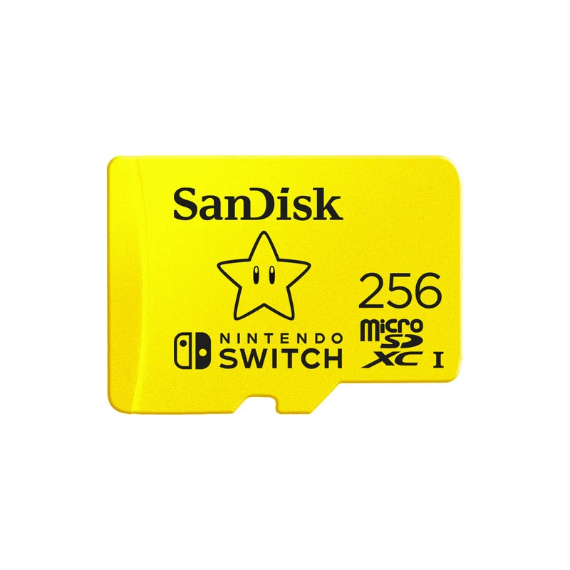 SanDisk UHS-I microSDXC Memory Card for the Nintendo Switch - 256GB / Up to 100MB/s