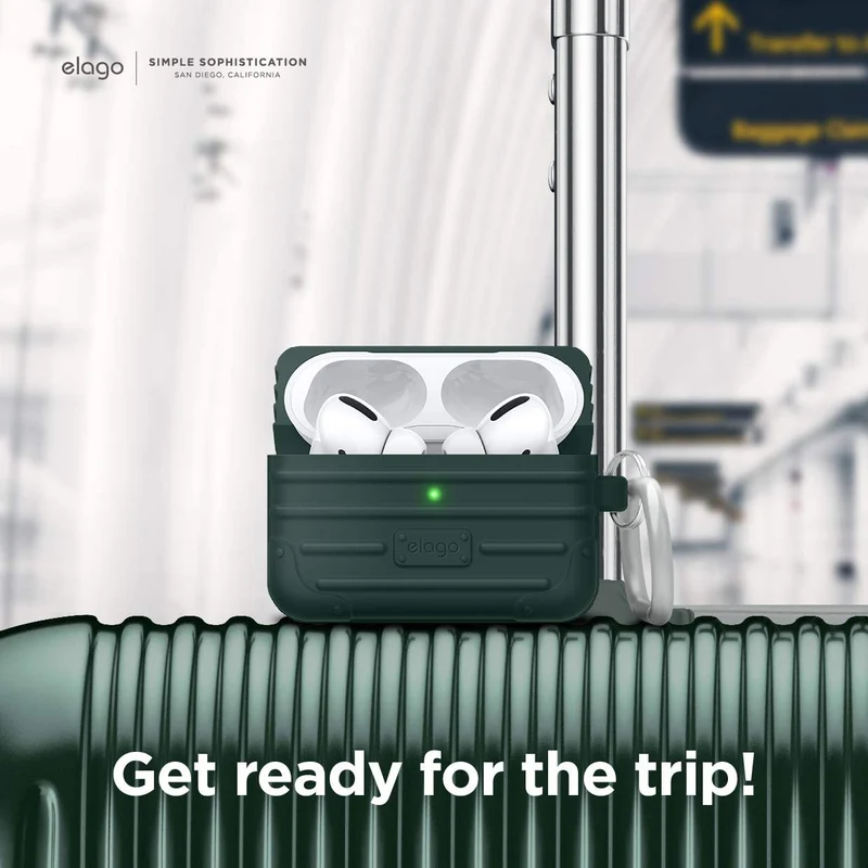Elago Airpods Pro Suit Case - Midnight Green
