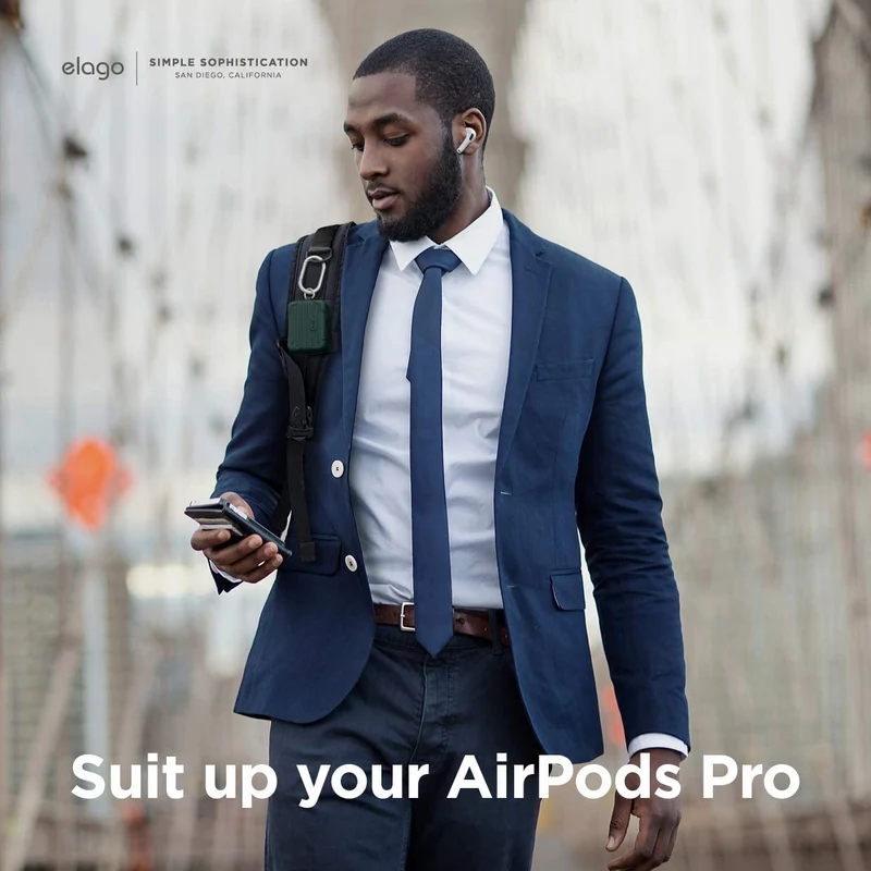 Elago Airpods Pro Suit Case - Midnight Green