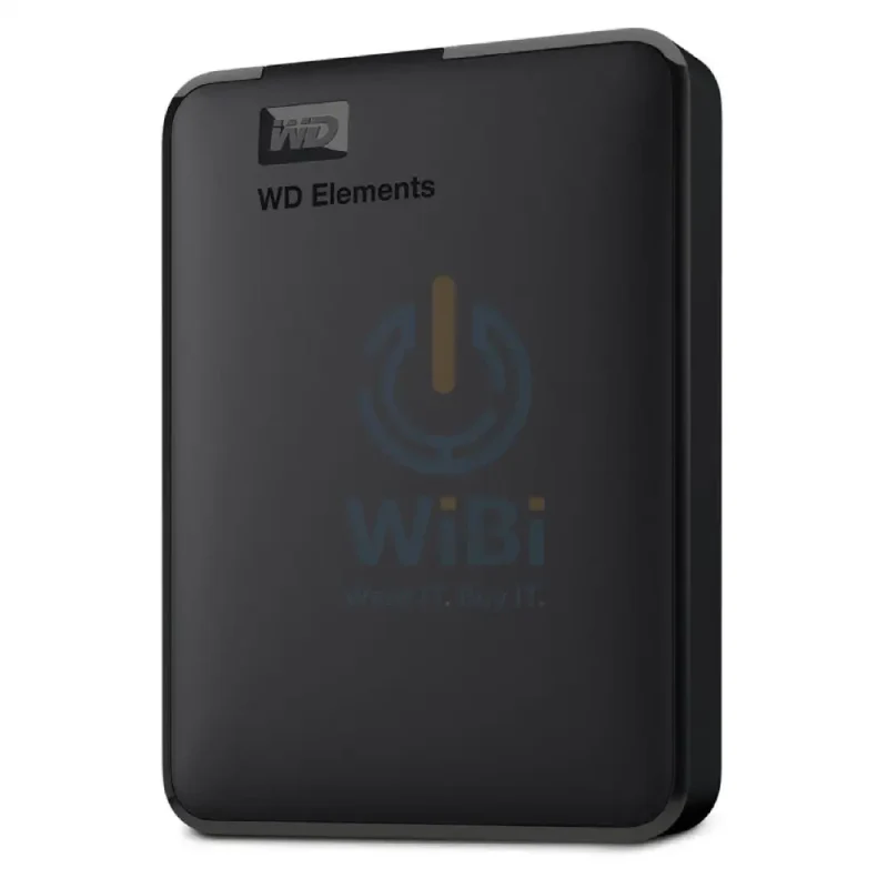 قرص صلب خارجي محمول WD إليمنتس / بسعة 2 تيرابايت / يو إس بي 3.0 / باللون الأسود