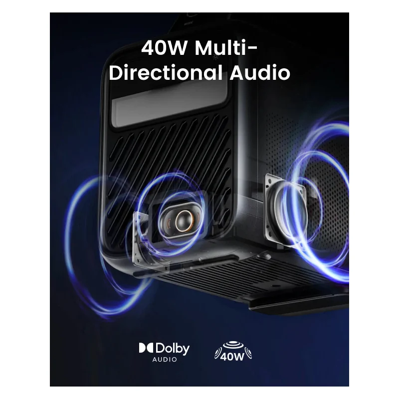 Anker Nebula Mars III Projector - 1000 ANSI Lumens / HDMI/USB / Black