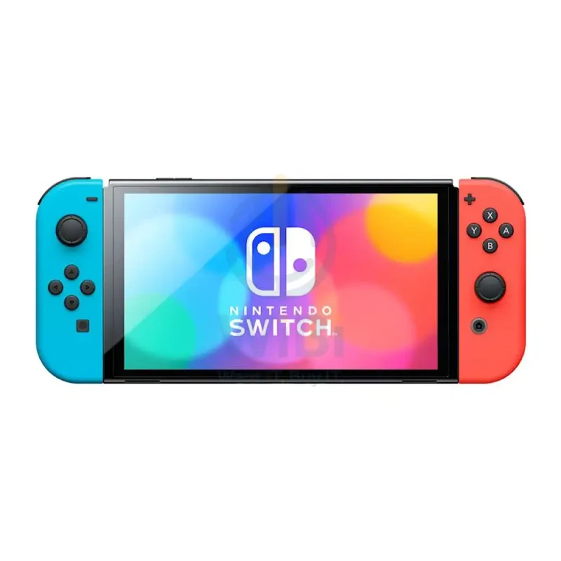 Nintendo Switch OLED Console with Blue/Red Joy-Con