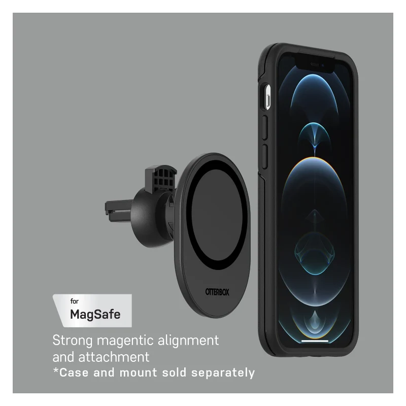 OtterBox Performance Car Vent Mount for MagSafe - Black - (Warehouse Packed)