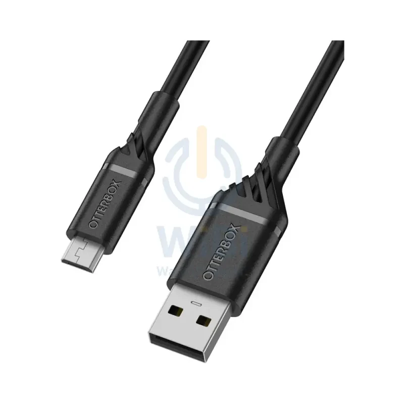 OtterBox Micro-USB To USB-A Cable - Micro-USB / USB-A / 3 Meters / Black - (Warehouse Packed)