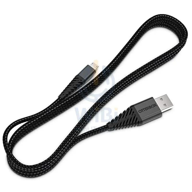 Otterbox Micro USB Cable 2 meter - Black - (Warehouse Packed)