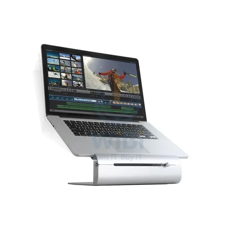 Rain Design iLevel2 Adjustable Height Laptop Stand - Silver (Warehouse Packed)