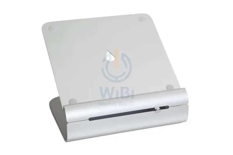 Rain Design iLevel2 Adjustable Height Laptop Stand - Silver (Warehouse Packed)