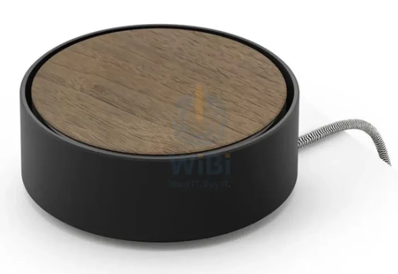 محطة شحن نيتف يونيون إكليبس USB، خشبي، باللون الأسود، معبأة بالمستودع