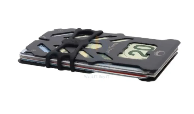 NiteIze Financial Tool® RFID Blocking Wallet - Black