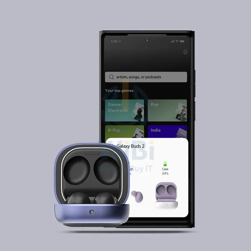VRS Design Galaxy Buds 2/Buds Live/Buds Pro Modern Case - purple