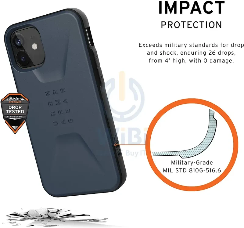 UAG iPhone 12 mini Civilian Case - Mallard