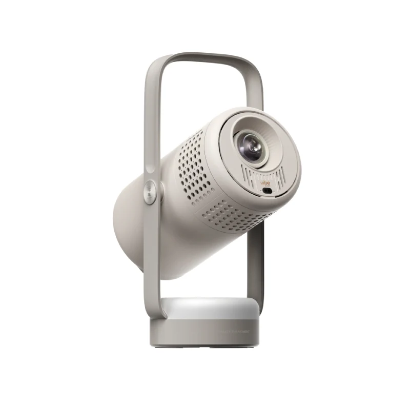 جهاز عرض محمول إكس جيمي فايب ون، بإضاءة 250 لومن ISO، معالج MT9630، ذاكرة وصول عشوائي 2 جيجابايت، سعة تخزين 32 جيجابايت، HDMI، يو إس بي، واي فاي، بلوتوث، جوجل تي في