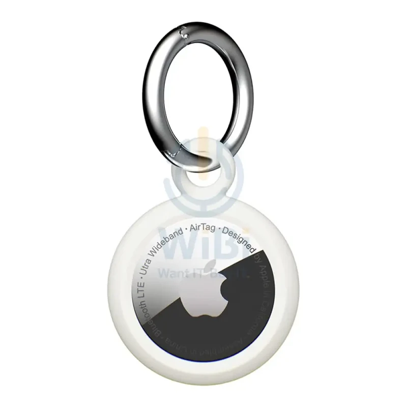 UAG Apple AirTags Dot Keychain Case - Marshmallow