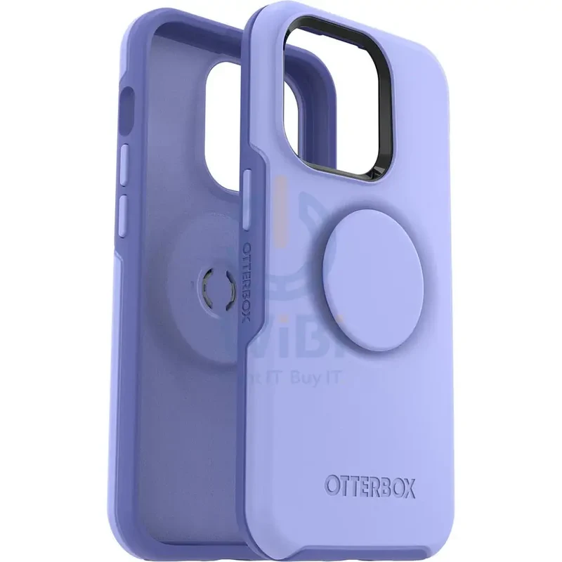 Otter+Pop iPhone 14 Pro Symmetry Case - Purple