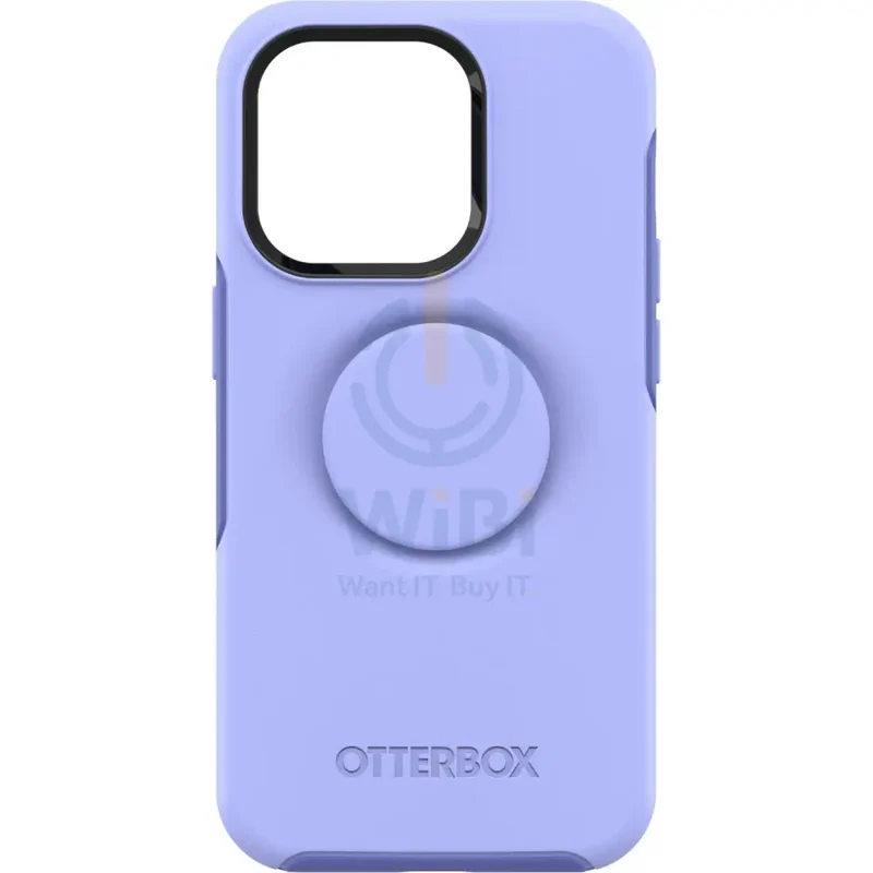 Otter+Pop iPhone 14 Pro Symmetry Case - Purple