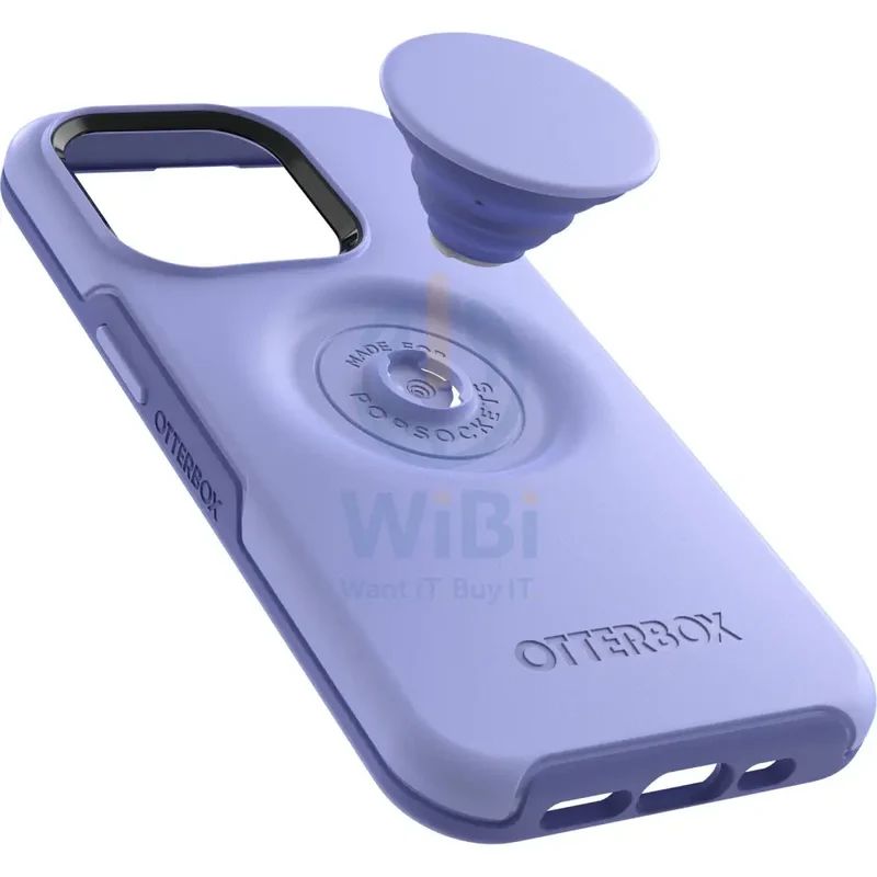 Otter+Pop iPhone 14 Pro Symmetry Case - Purple