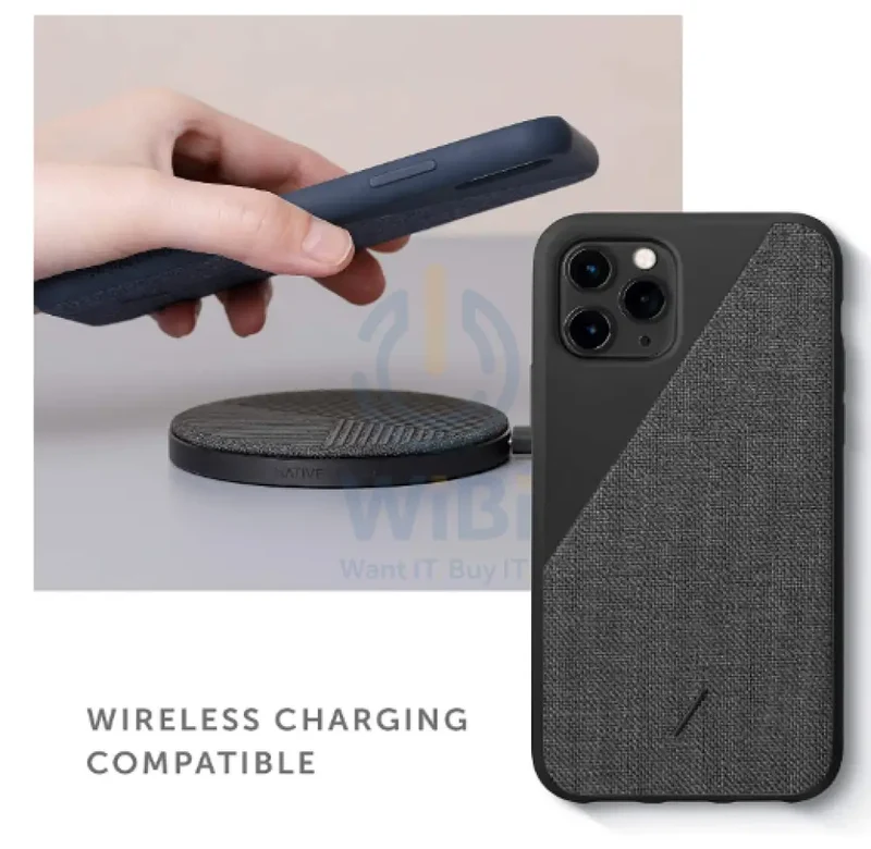 Native Union iPhone 11 Pro - Clic Canvas Case - Black