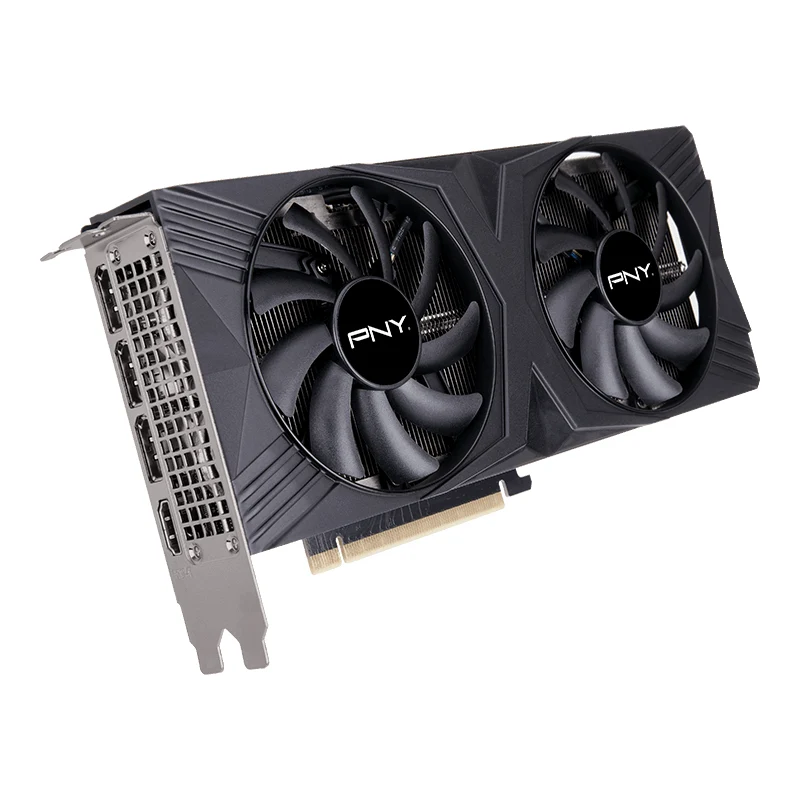 PNY NVIDIA GeForce RTX 4060 Ti 16GB VERTO Dual Fan DLSS 3 Graphics Card - 16GB / GDDR6 / 128-bit / PCIe 4.0 / DisplayPort 1.4a / HDMI 2.1 / One Year Warranty