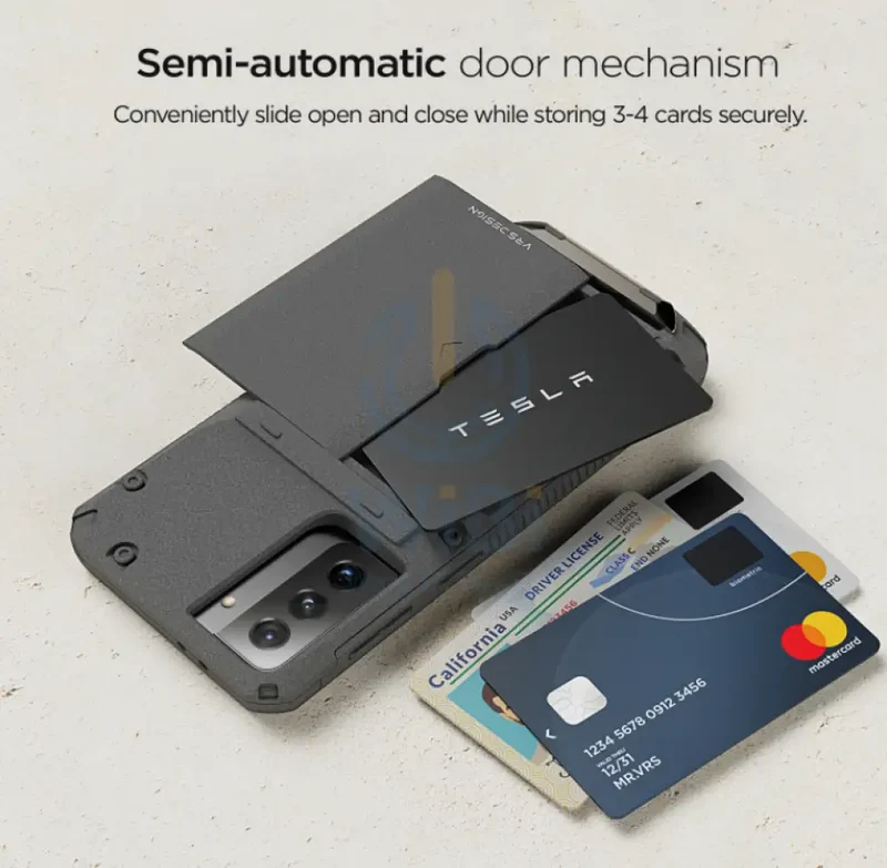 VRS Design Galaxy S21 Plus Damda Glide Pro Case - Sand Stone - Sand Stone