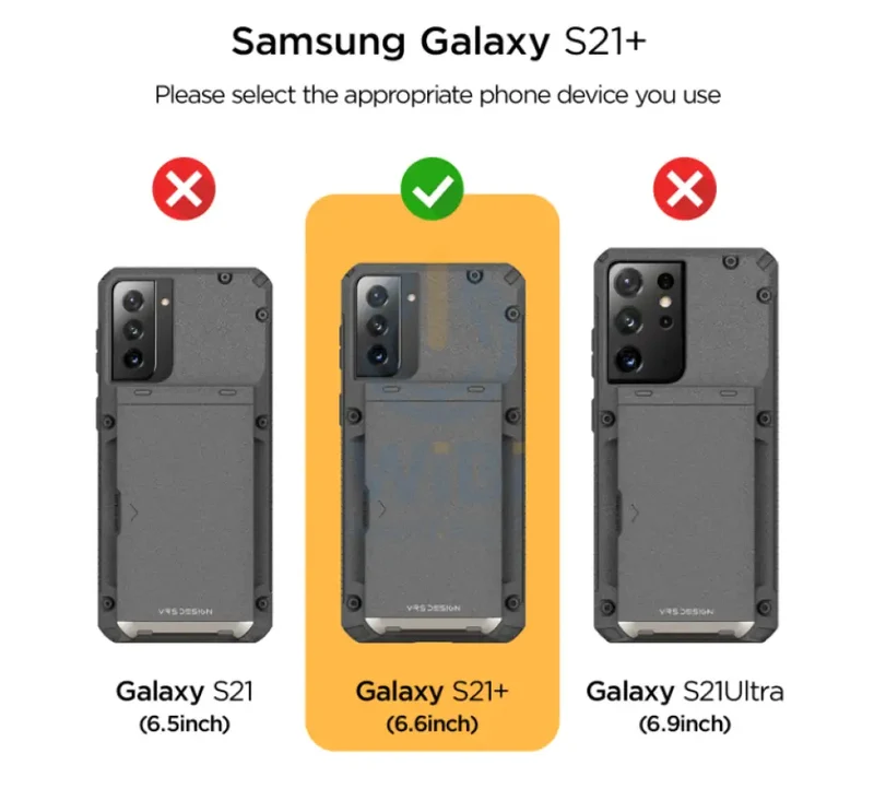 VRS Design Galaxy S21 Plus Damda Glide Pro Case - Sand Stone - Sand Stone
