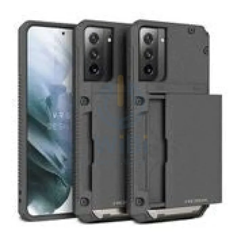 VRS Design Galaxy S21 Plus Damda Glide Pro Case - Sand Stone - Sand Stone